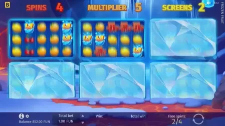 Frozen Fruit slot screenshot 4