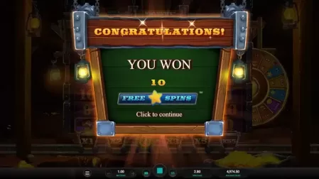Gold Rush Frenzy Megaways slot screenshot 3