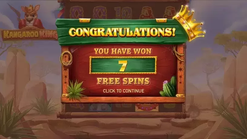 Kangaroo King slot screenshot 6