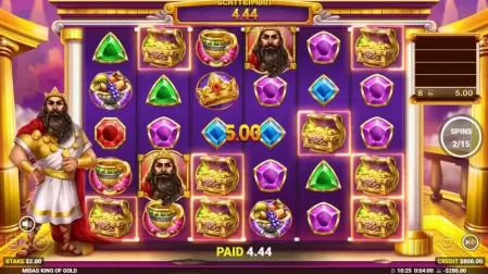 Midas King of Gold slot screenshot 4