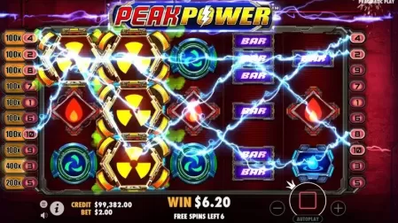 Peak Power slot screenshot 5