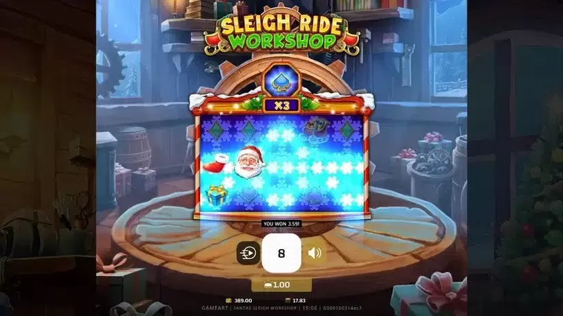 Santa’s Sleigh Workshop slot screenshot 5