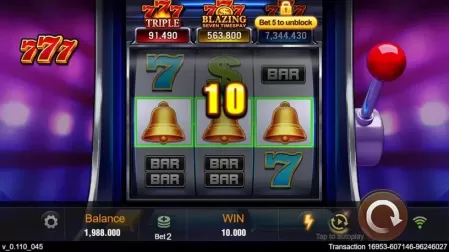Seven Seven Seven slot screenshot 3