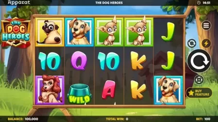 The Dog Heroes slot screenshot 1