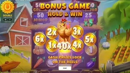 The Grand Rooster: Hold & Win slot screenshot 4
