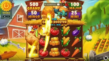 The Grand Rooster: Hold & Win slot screenshot 2