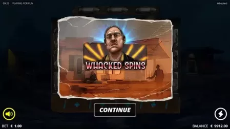 Whacked! slot screenshot 3