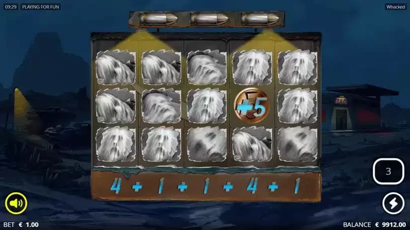 Whacked! slot screenshot 4