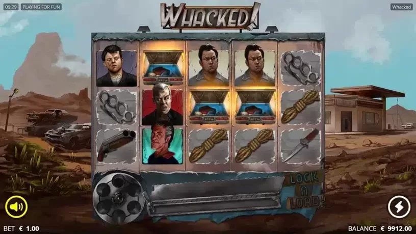 Whacked! slot screenshot 2