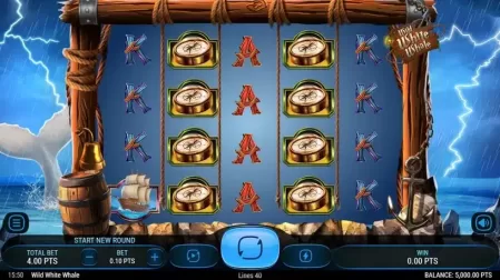 Wild White Whale slot screenshot 1