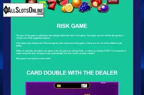 Risk game screen