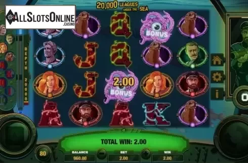 Win Screen 1. 20000 Leagues Under The Sea from Probability Jones