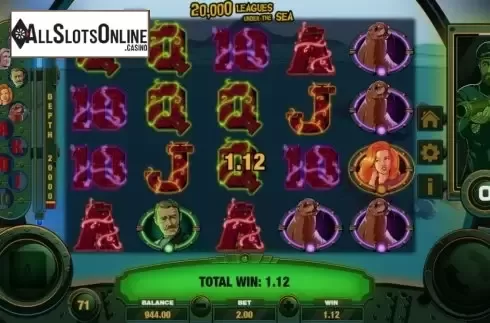 Win Screen 2. 20000 Leagues Under The Sea from Probability Jones