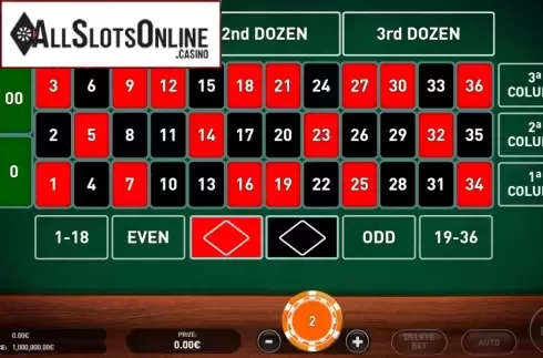 Reel Screen 1. American Roulette (R. Franco) from R. Franco