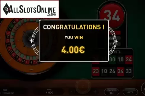 Win Screen. American Roulette (R. Franco) from R. Franco