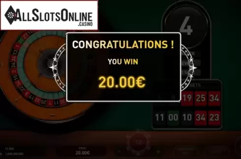 Win Screen 1. American Roulette (R. Franco) from R. Franco