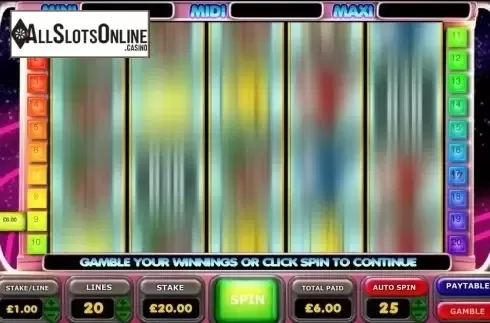 Screen4. Astro Fruits from OpenBet