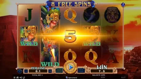 Aztec Spell 10 Lines slot screenshot 4