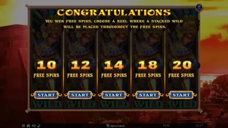 Aztec Spell 10 Lines slot screenshot 3