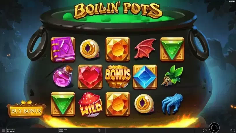 Boilin' Pots slot screenshot 1