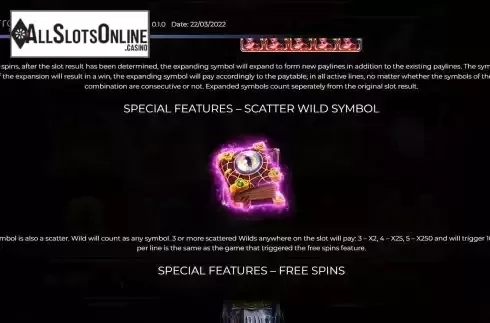 Scatter-Wild screen