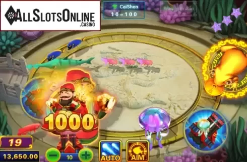 Reel Screen. Cai Shen Fishing from JDB168