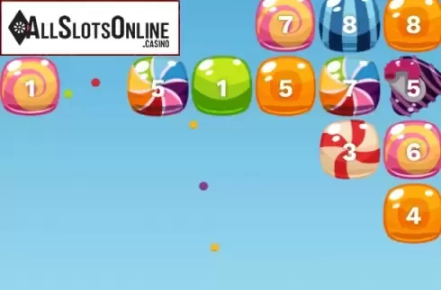 Game Screen. Candy Wall from Green Jade Games