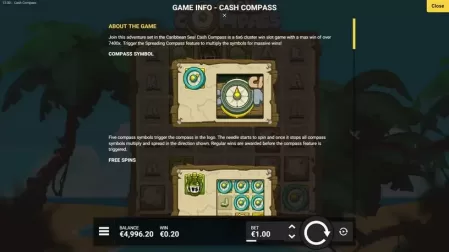 Cash Compass slot screenshot 4