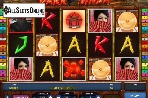 Screen 1. Dark Ninja from Zeus Play