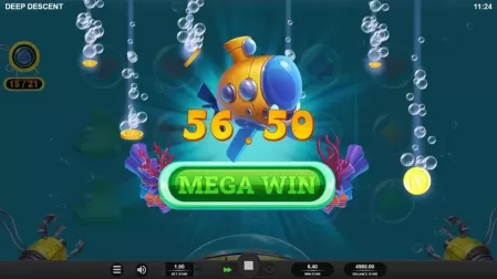 Deep Descent slot screenshot 4