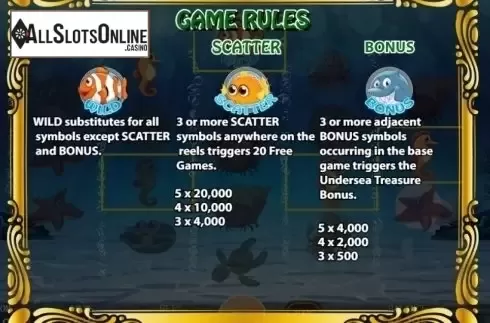 Paytable 2. Deep Sea Adventure ( Ka Gaming) from KA Gaming