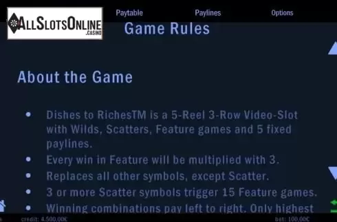 Game rules 1