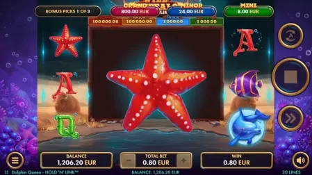 Dolphin Queen slot screenshot 6