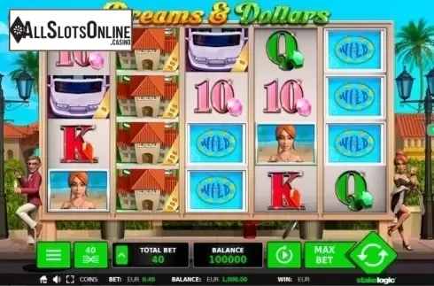 Screen6. Dreams & Dollars from StakeLogic
