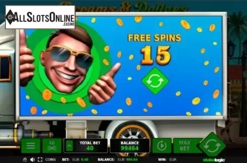 Screen8. Dreams & Dollars from StakeLogic