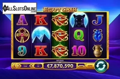 Reel Screen. Egypt Cash from Skywind Group