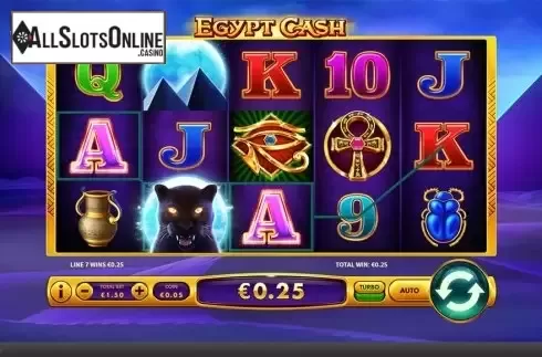 Game workflow . Egypt Cash from Skywind Group