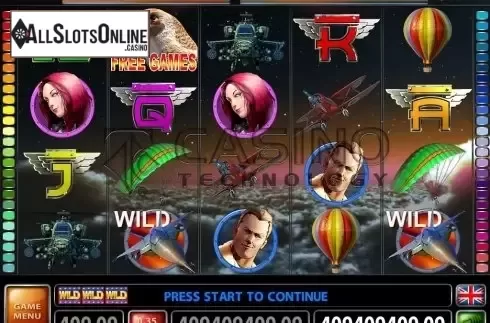 Screen3. Falcon Heroes from Casino Technology