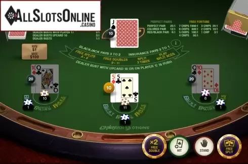 iPad. Free Chip Blackjack from Playtech