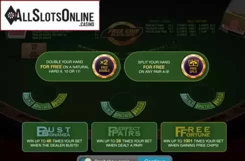 IPad2. Free Chip Blackjack from Playtech