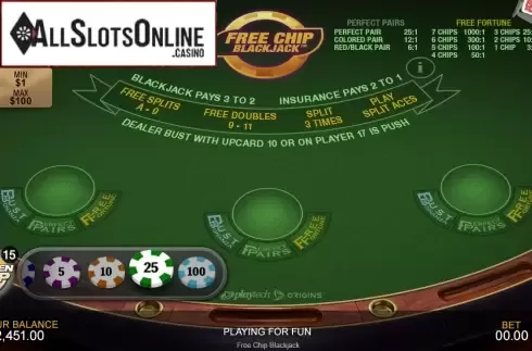 iPhone. Free Chip Blackjack from Playtech