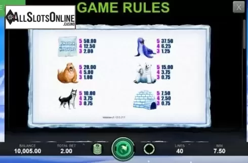 Max Win Screen. Frozen Fluffies from Caleta Gaming