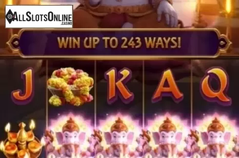 Win Screen. Ganesha Gold from PG Soft