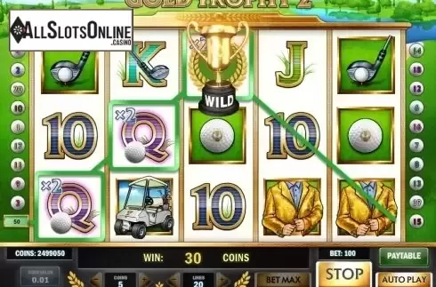 Wild. Gold Trophy 2 from Play'n Go