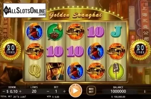 Reel Screen. Golden Shanghai from KA Gaming