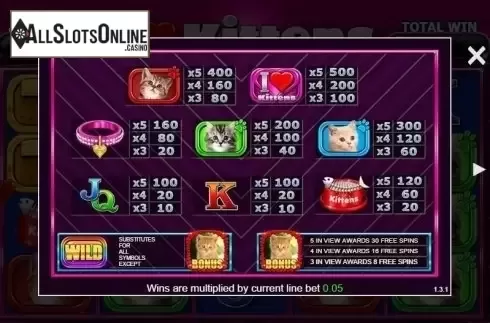 Screen2. I Love Kittens from Inspired Gaming