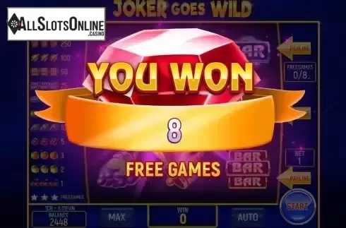 Free Games screen