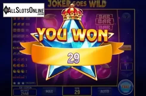Win Free Games screen