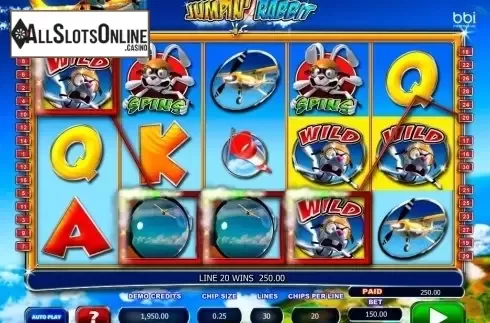 Screen7. Jumpin' Rabbit from Microgaming