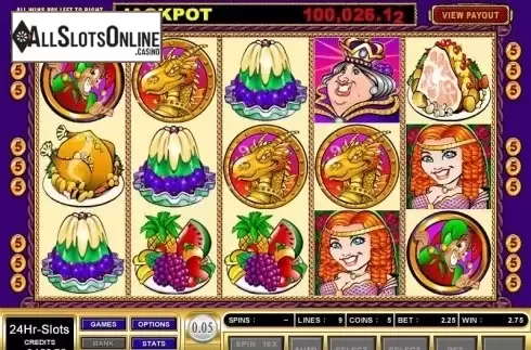 Screen2. King Cashalot from Microgaming